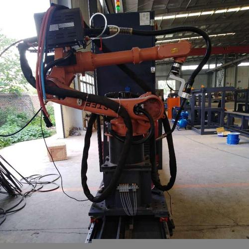 山东交建自动焊机器人源头厂家盖梁骨架片焊接机器人机械臂式焊接机器